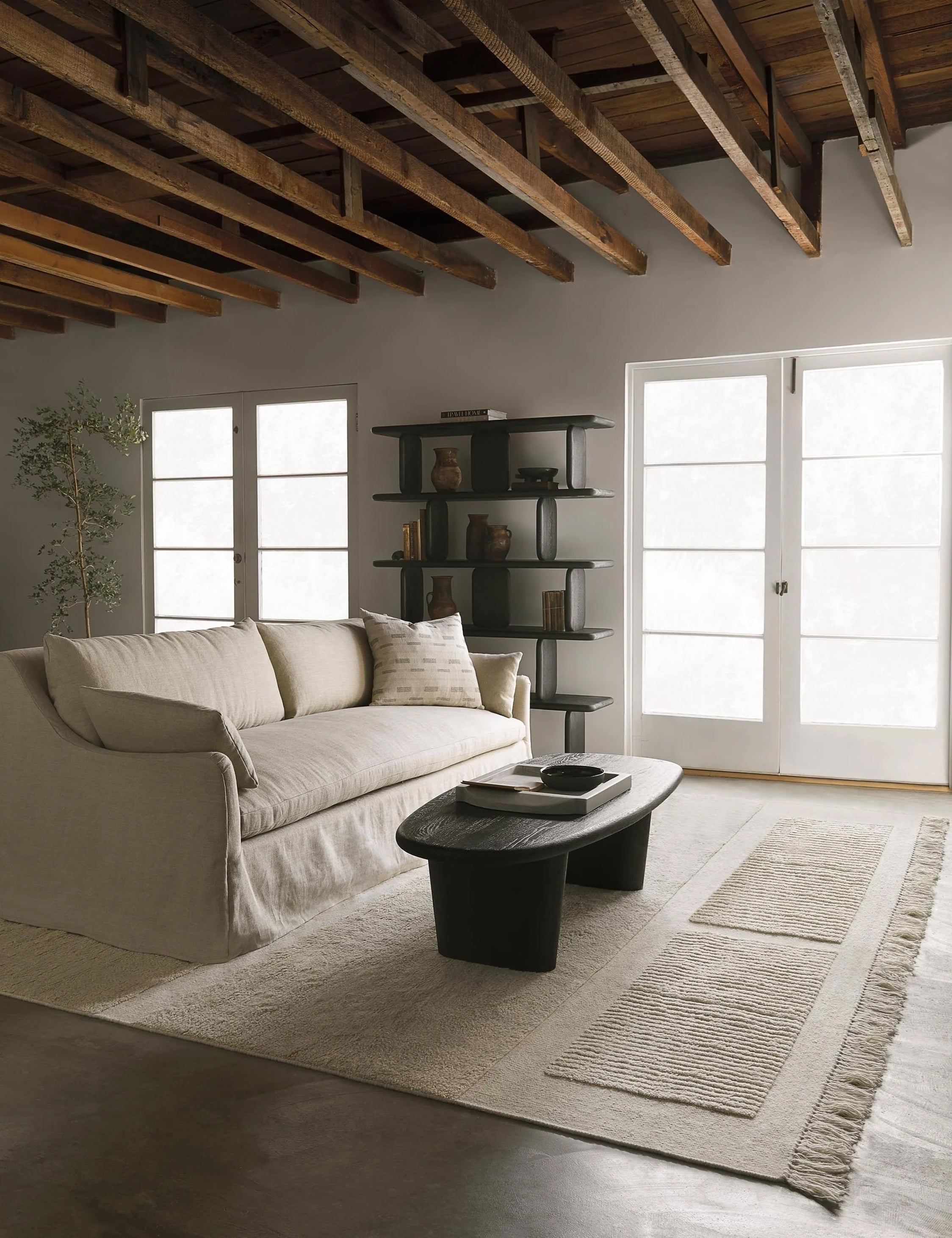 Portola Slipcover Sofa : Balsam Classic Velvet / 72