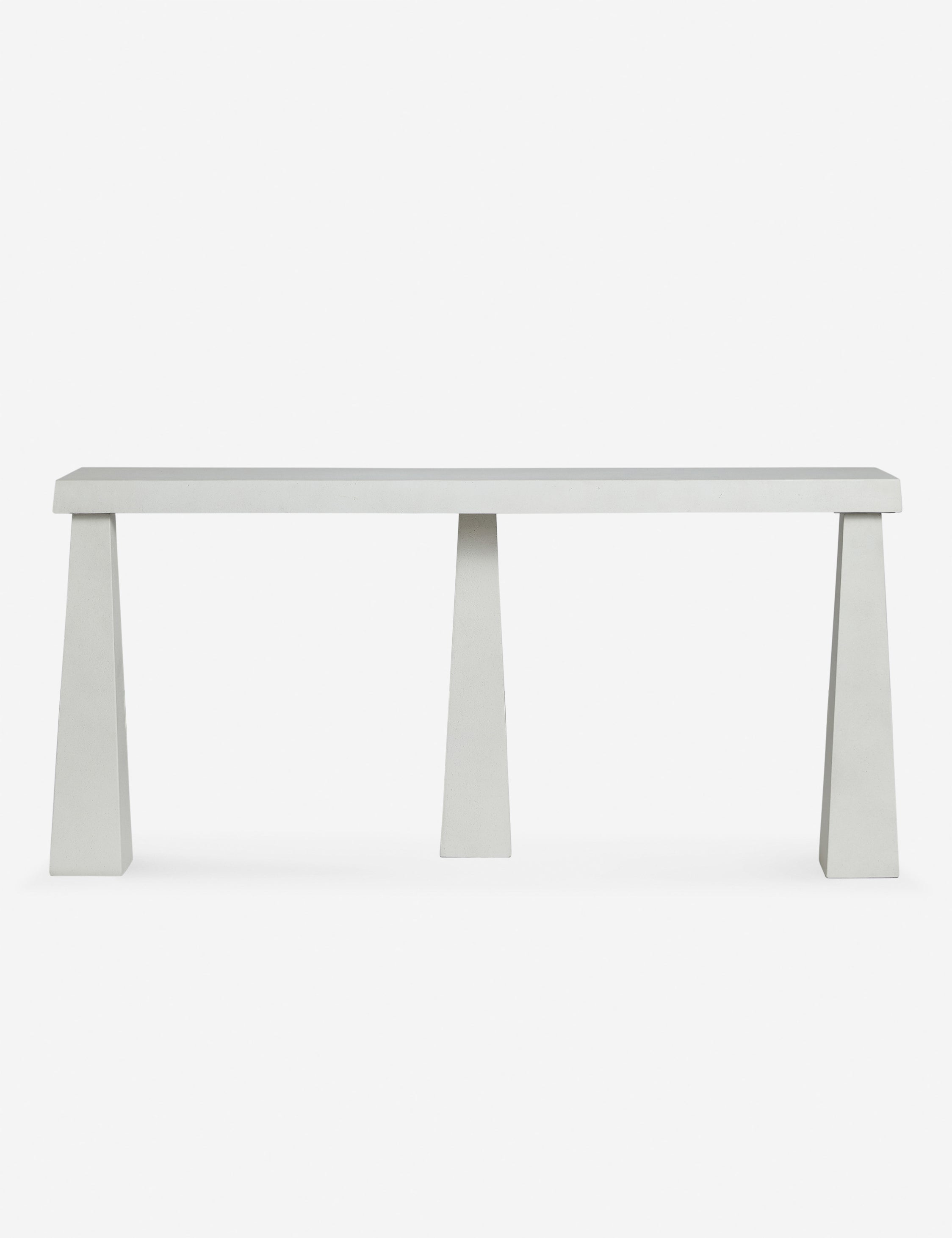 Avila modern narrow console table.