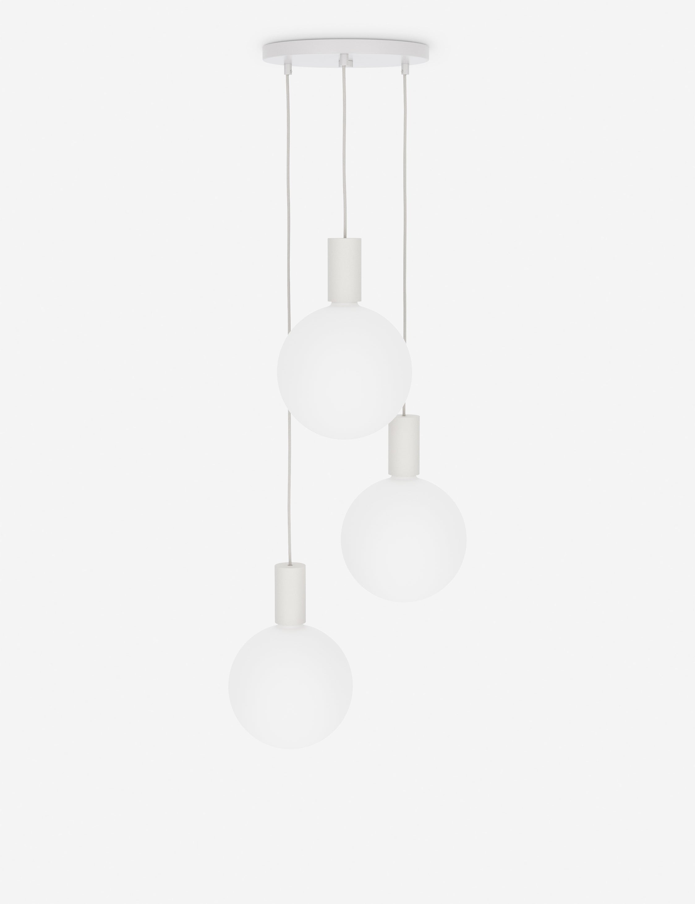 Alumina Triple Pendant Light by Tala