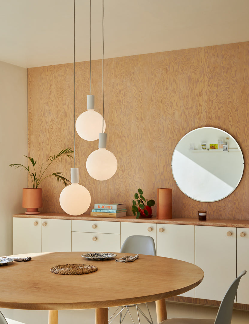 Alumina Triple Pendant Light by Tala