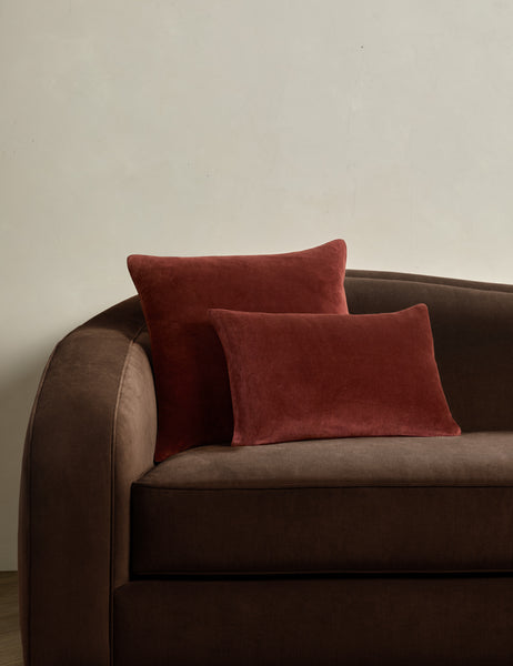 #color::sangria #style::lumbar #style::square #fill type::with-feather-down-insert  #fill type::pillow-cover-only 