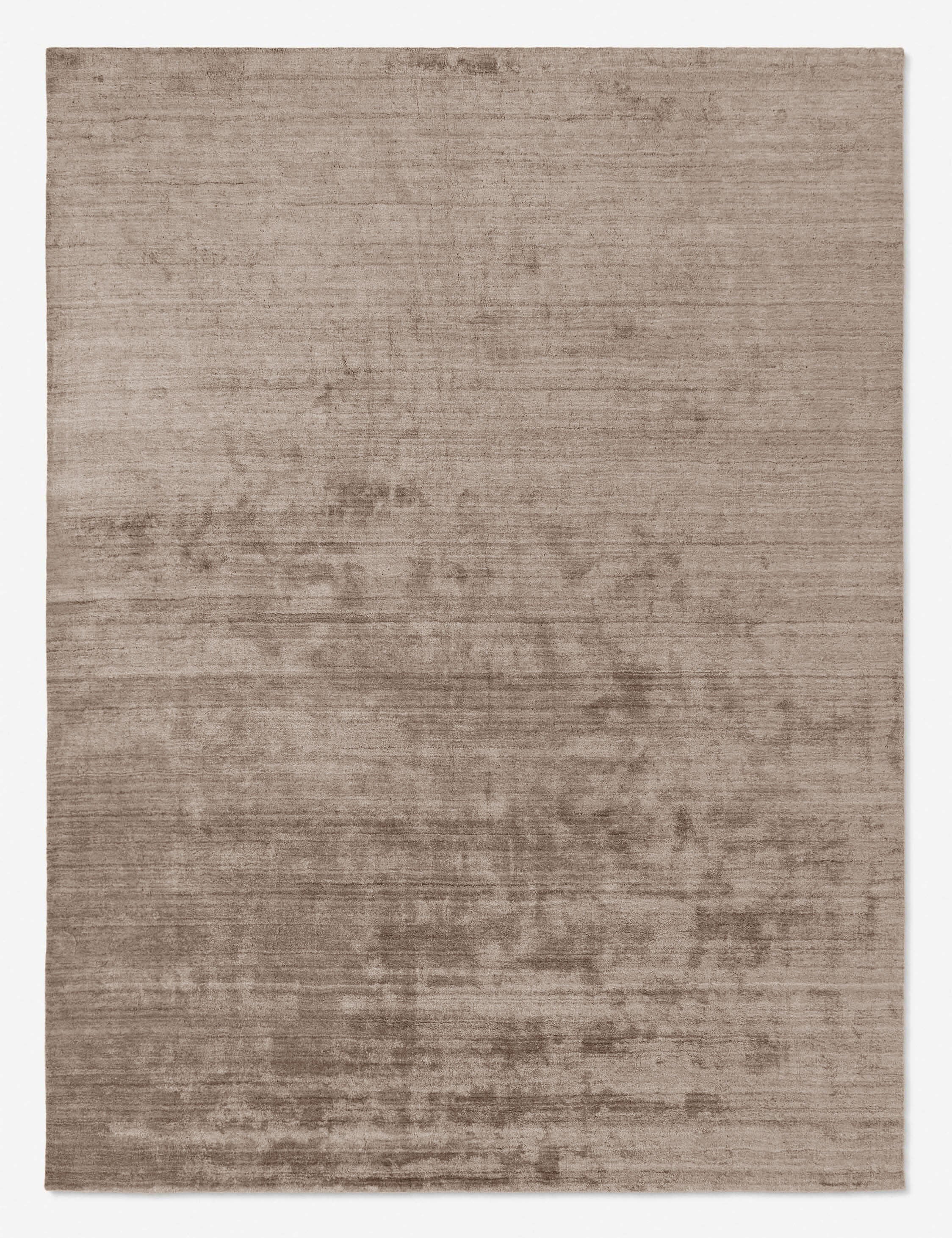 Chiltern hand-loomed viscose rug by Jake Arnold