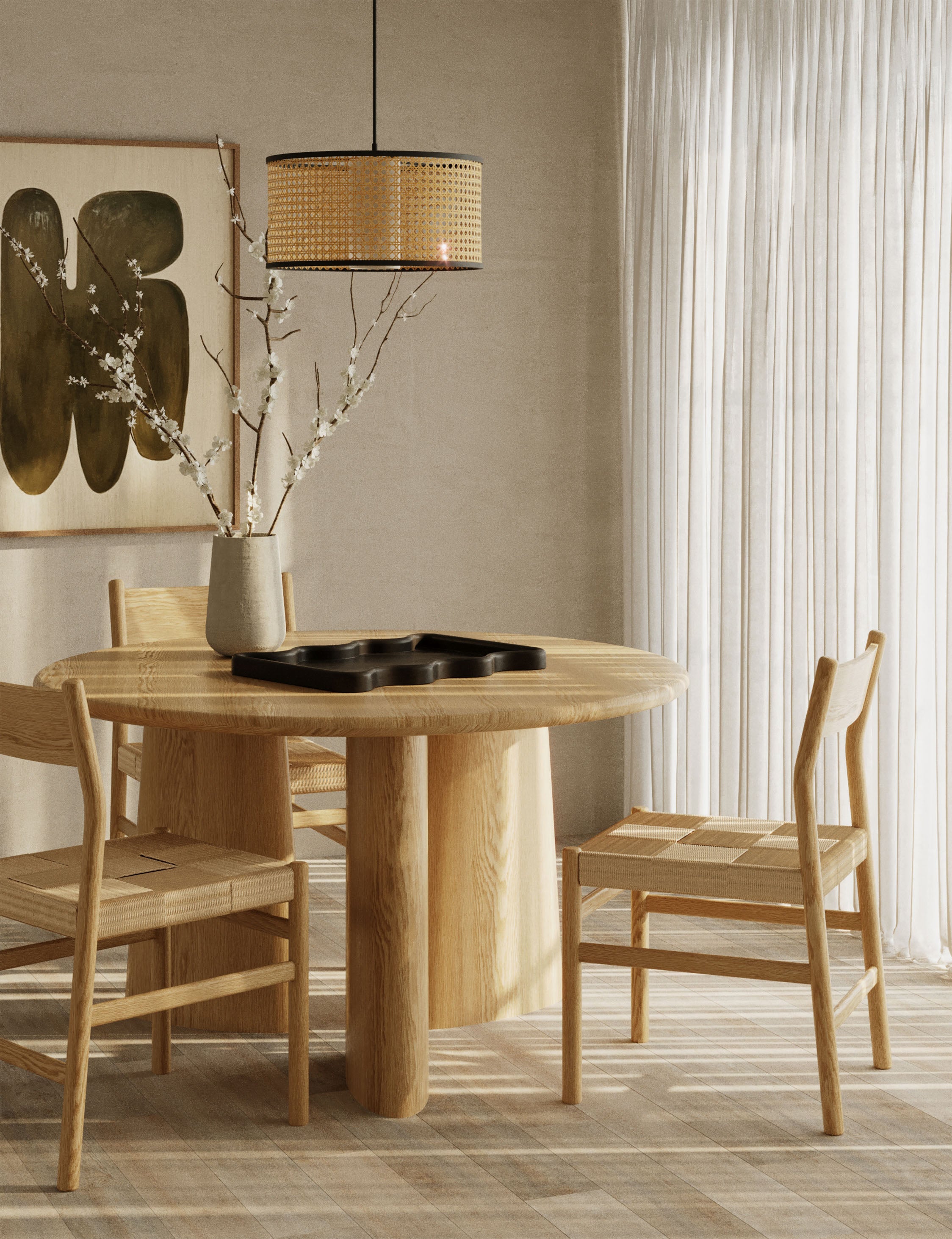 Sota Dining Chair (Set of 2) : Natural