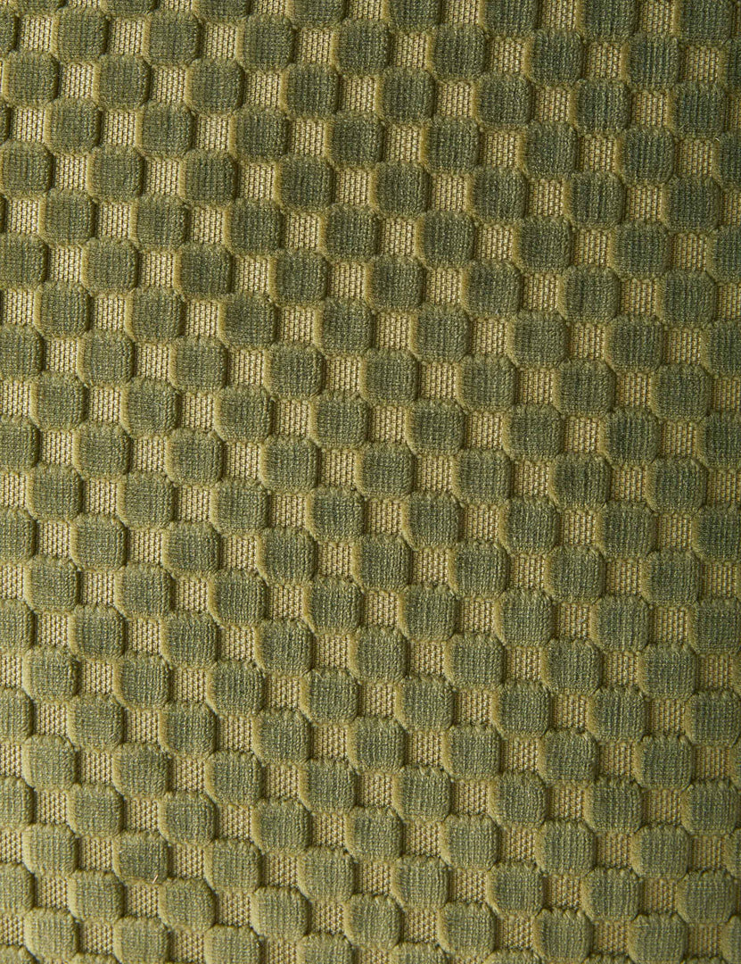 #color::hi-lo-checker-olive-by-sarah-sherman-samuel