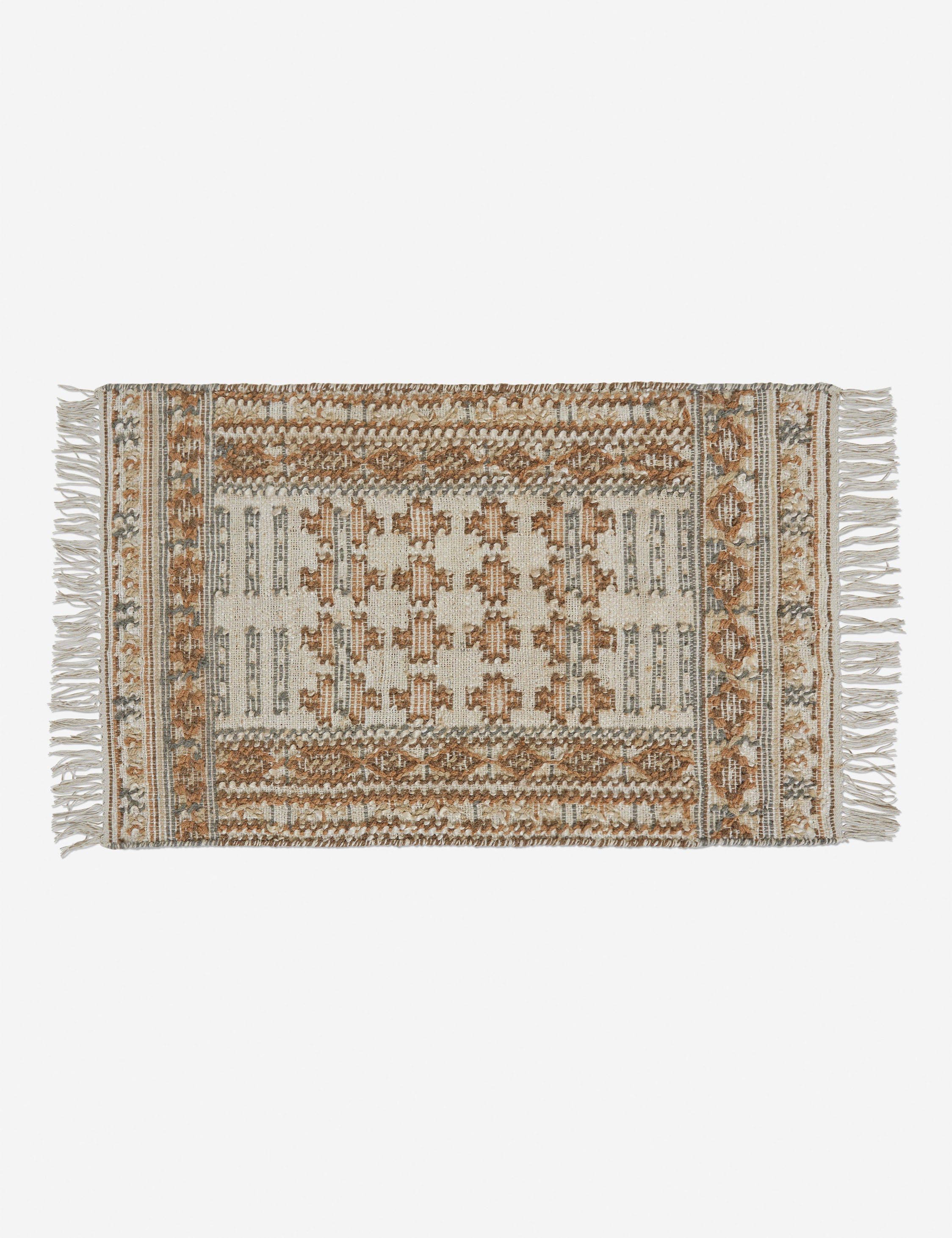 Keziah slate rug in its two by three feet size