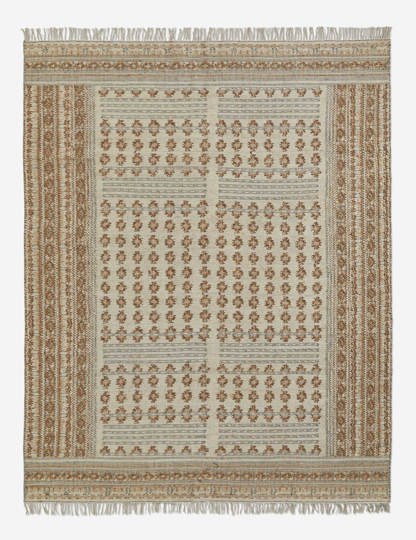 #color::slate #size::2--x-3- #size::2-6--x-8- #size::3--x-5- #size::6--x-9- #size::8--x-10- #size::9--x-12- #size::10--x-14- #size::12--x-15- #size::4--x-6- | Keziah slate jute and wool blend, flatweave rug with traditional motifs