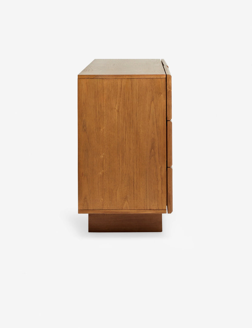 #color::russet | Side view of the Lee dresser