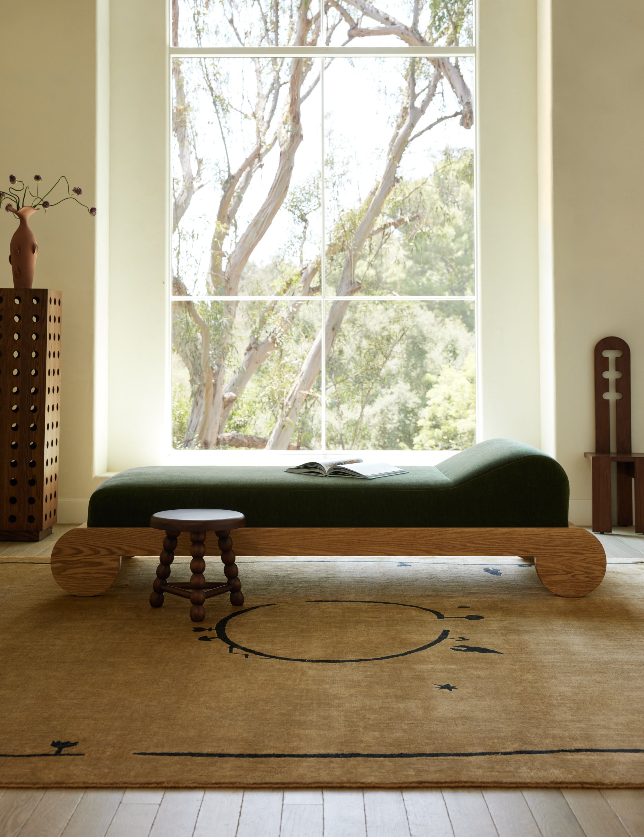 Ionic Daybed by Sarah Sherman Samuel : Apricot Mini Corduroy