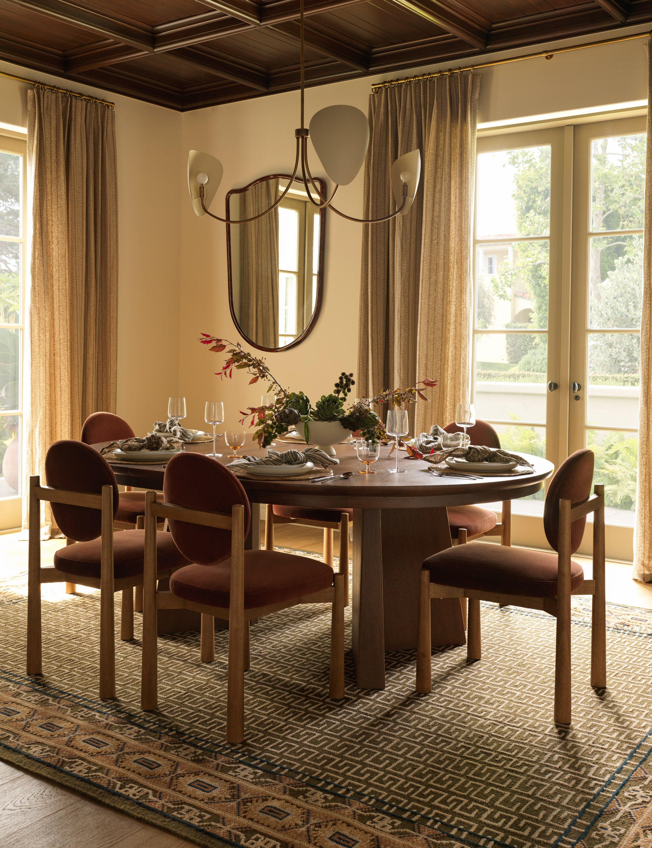 Nycola Extendable Oval Dining Table : Natural Oak / 44