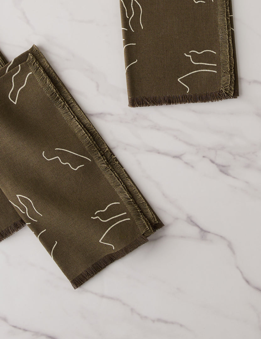 #color:dark-olive #style::napkin--set-of-4