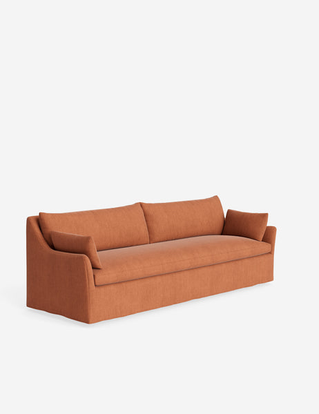 #size::96-W #color::terracotta-linen-weave