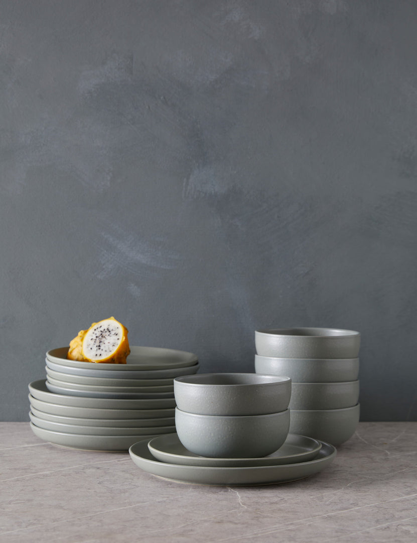 #color::artichoke #style::18-piece-set-with-cereal-bowls