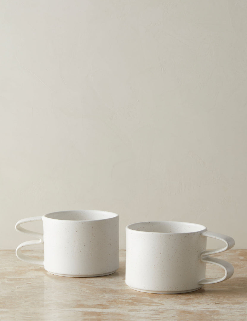 Ribbon Mug (Set of 2) by Sarah Sherman Samuel -  -
