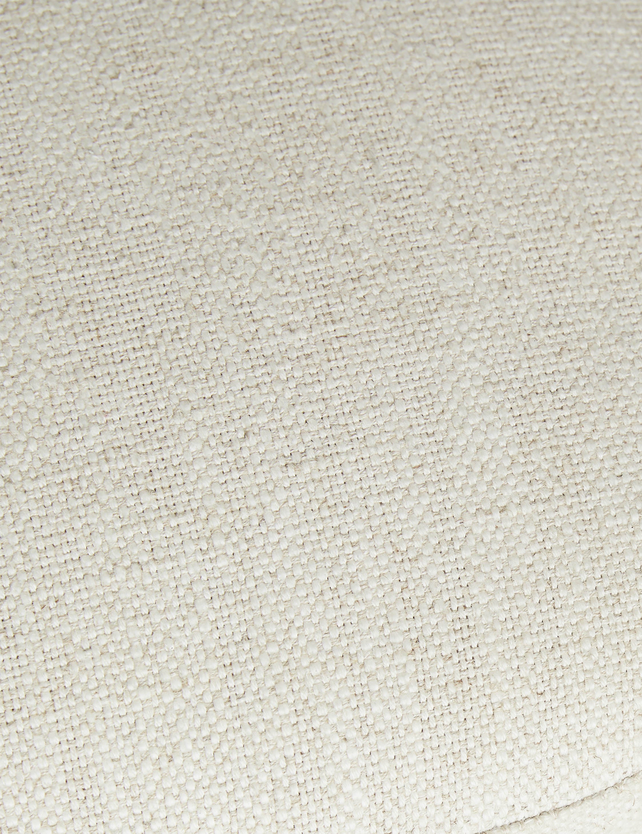 Close up of the seat of the Truett modern dining chair.