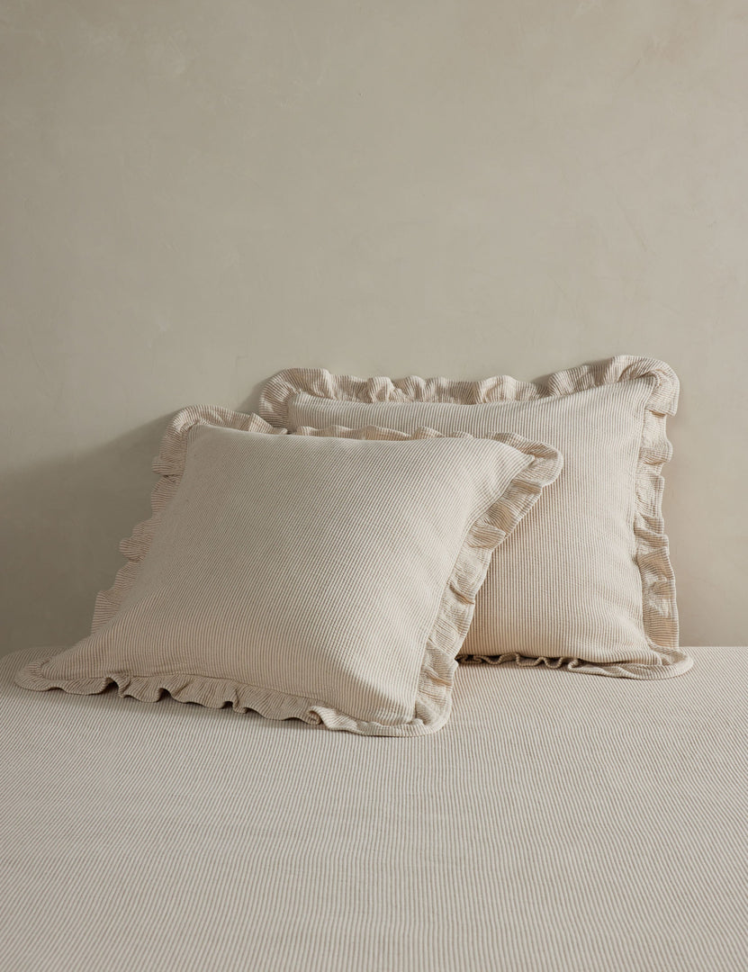 #size::euro | Vekki relaxed cotton euro sham set