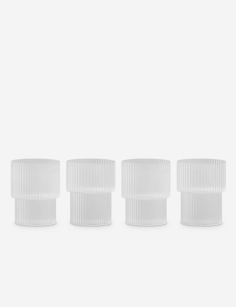 #color::frosted #style::glasses--set-of-4