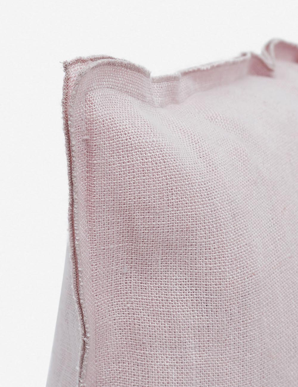 Corner of the arlo Greige long lumbar pillow