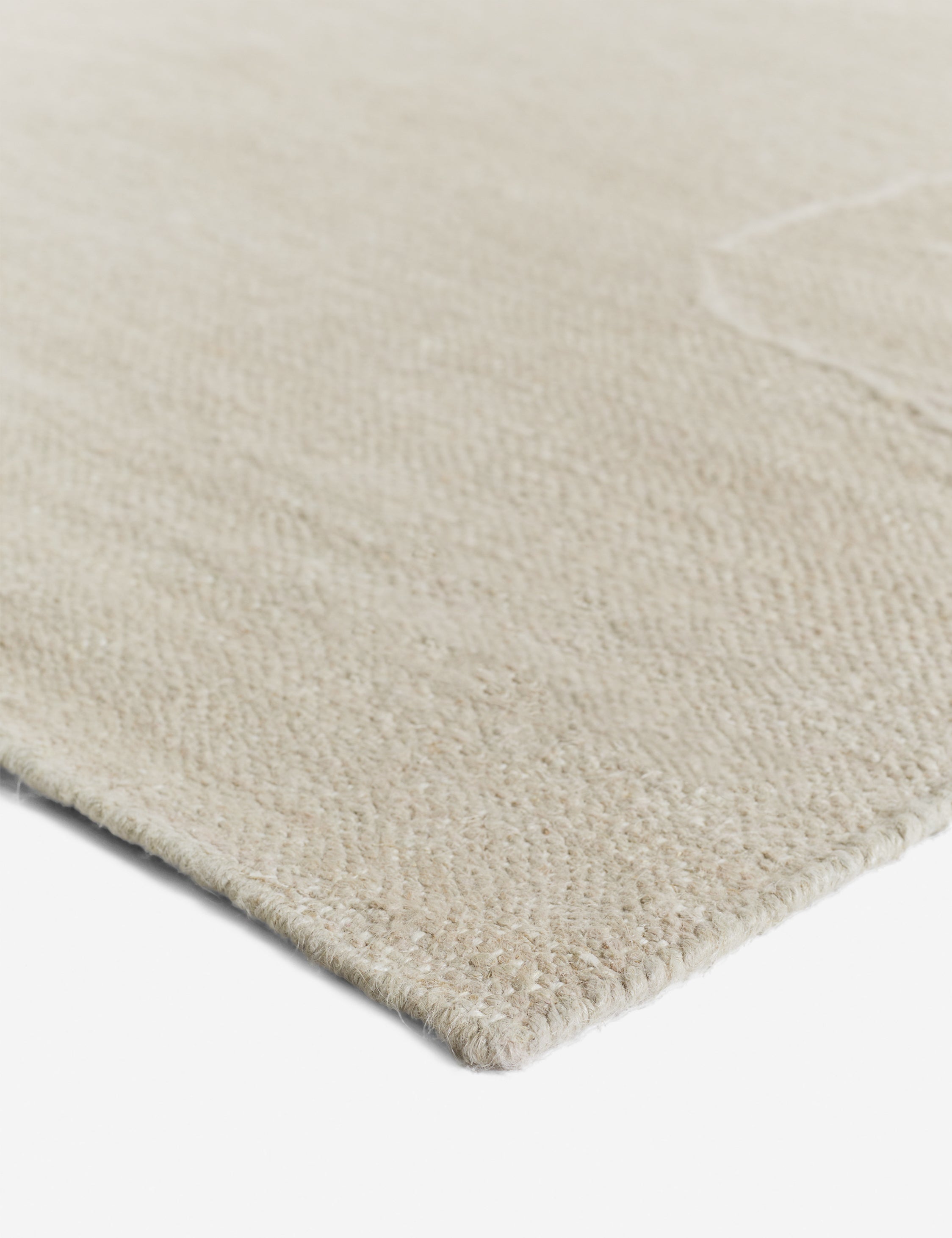 Corner of the beachwood rug
