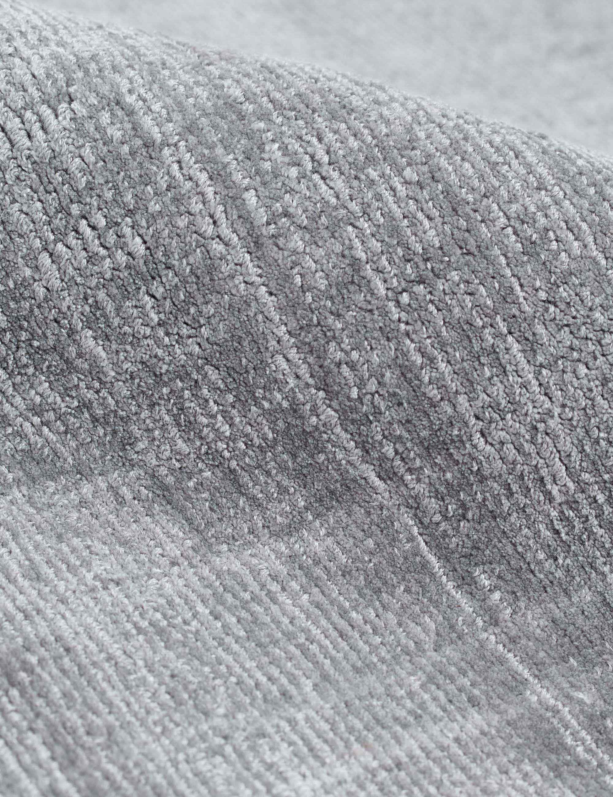 Close-up of the gray dylan rug