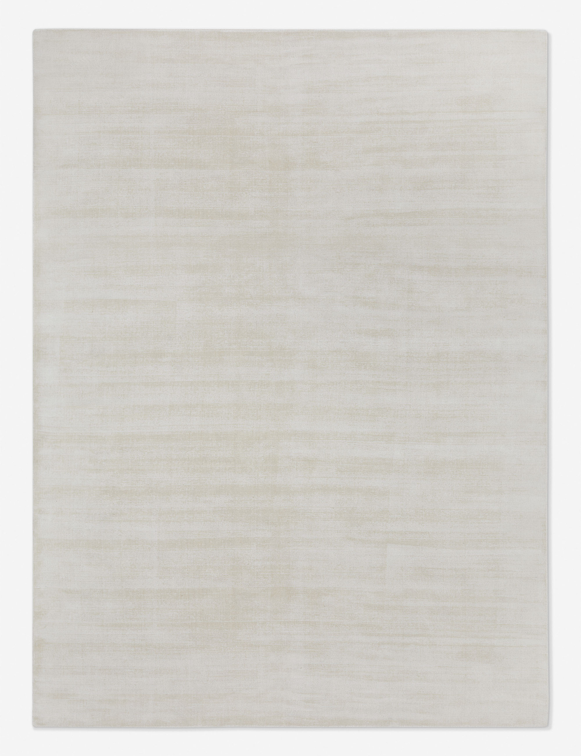 Dylan solid ivory plush area rug