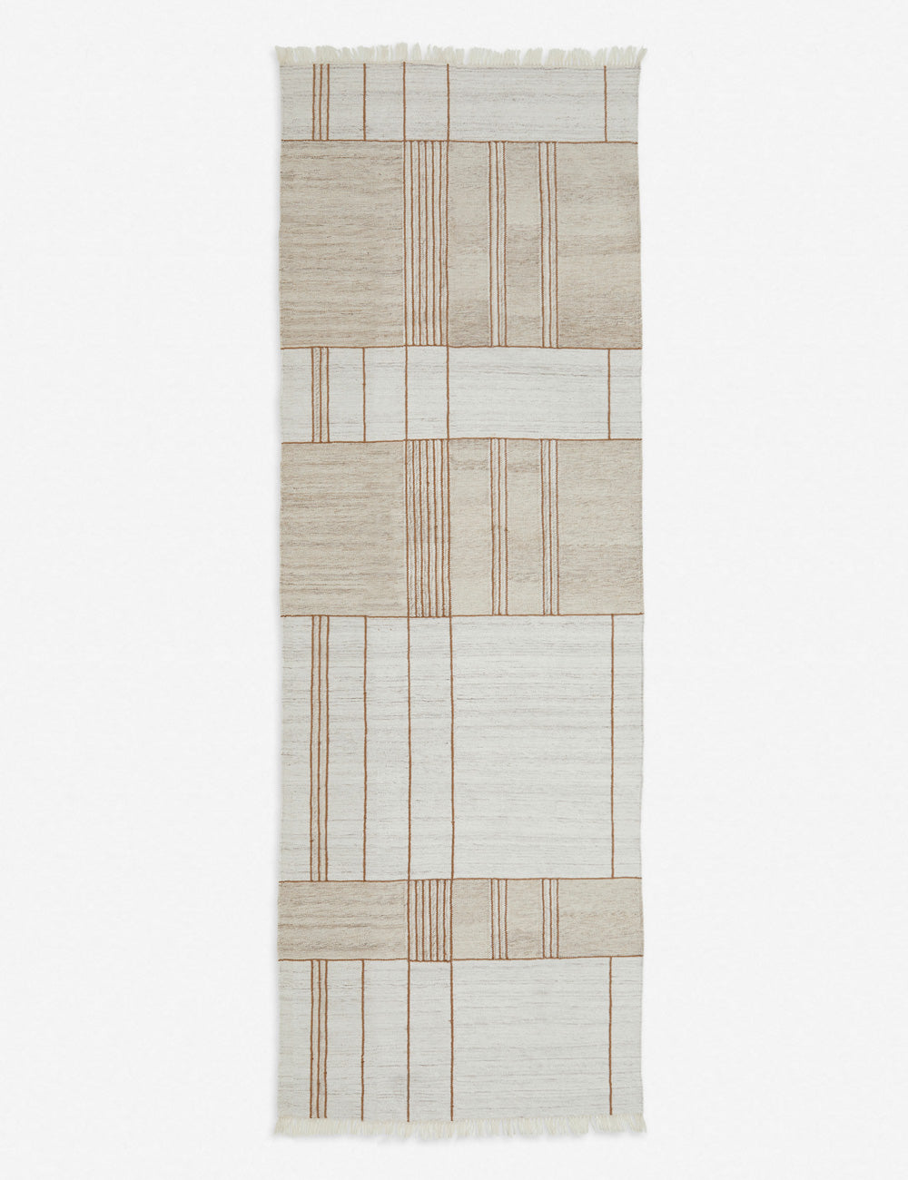 The valencia indoor and outdoor rug in its runner size
