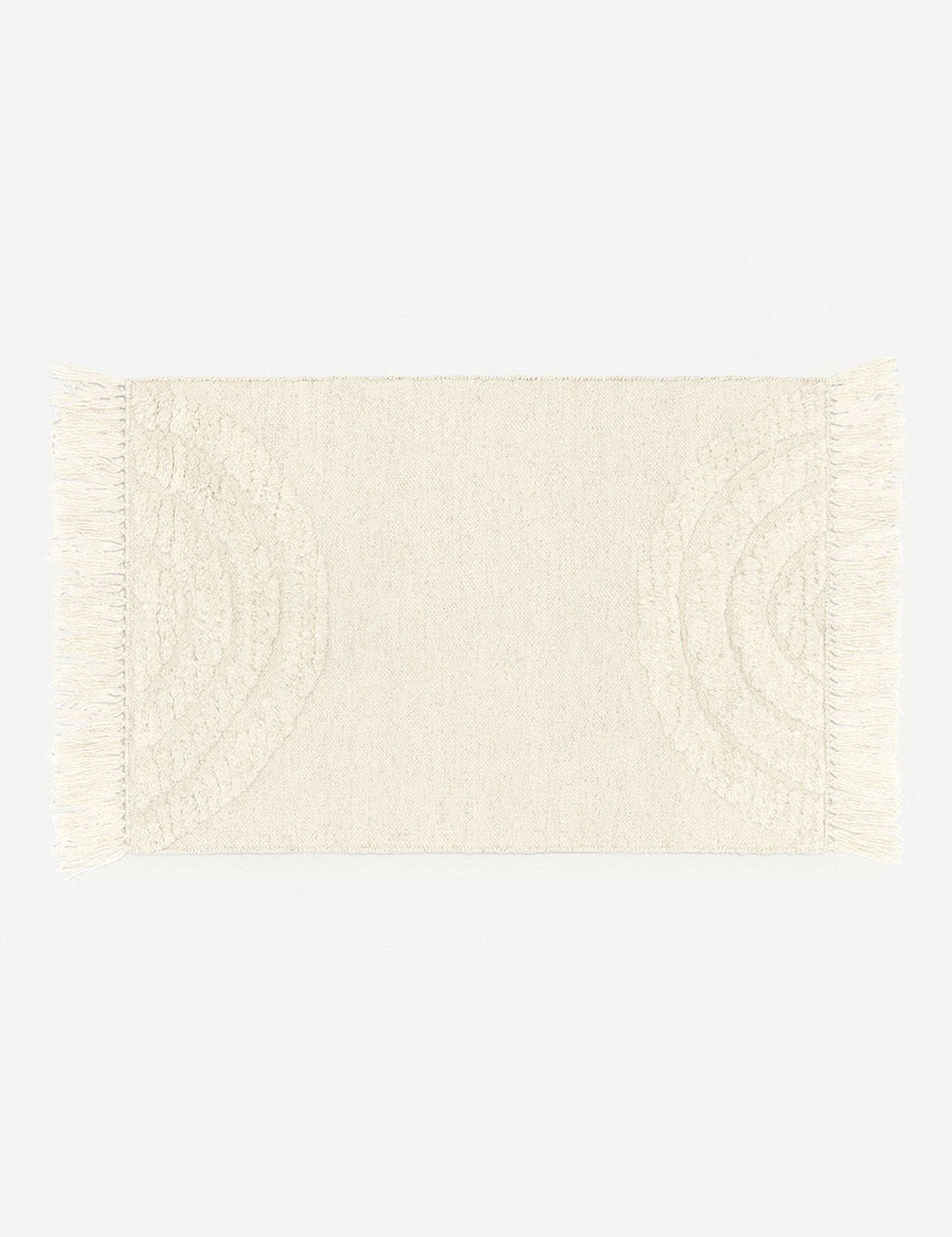 The two by three feet size of the Arches natural Rug