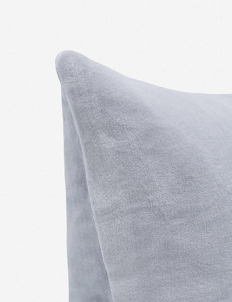 #color::ice-blue #size::13--x-20- #style::lumbar  #fill type::with-feather-down-insert  #fill type::pillow-cover-only |   Corner of Charlotte 