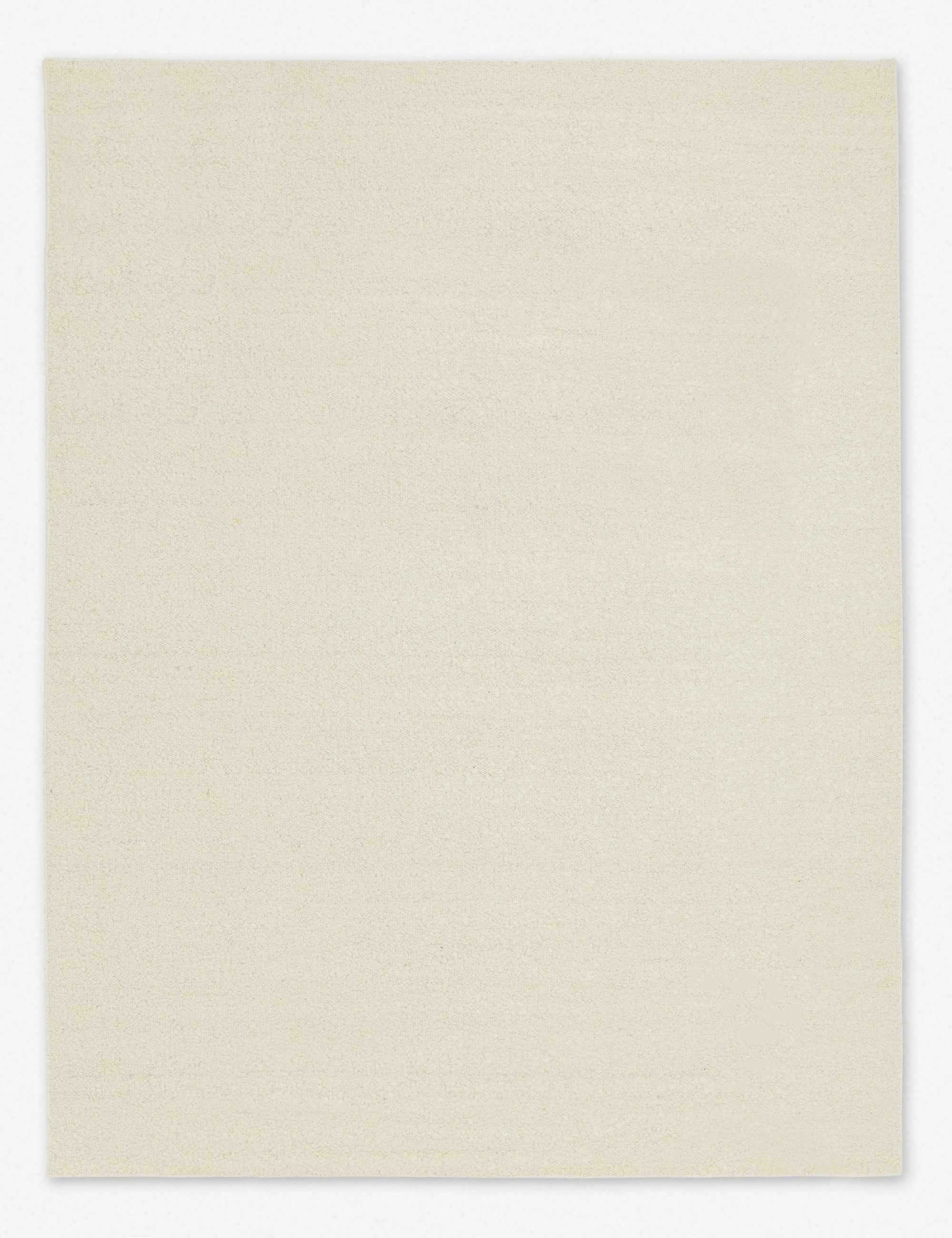 Dune ivory plush handmade wool-blend rug by Jenni Kayne