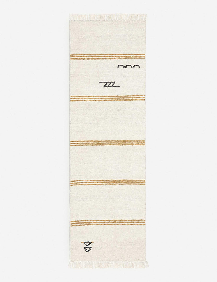#size::2-6--x-8- | The runner size of the Iconic Stripe Rug