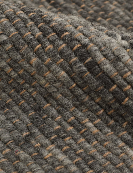 #color::charcoal #size::2--x-3- #size::2-6--x-8- #size::3--x-5- #size::5--x-8- #size::8--x-10- #size::9--x-12- #size::10--x-14- #size::12--x-15- | The handwoven all-natural fiber jute construction of the Khloe charcoal rug