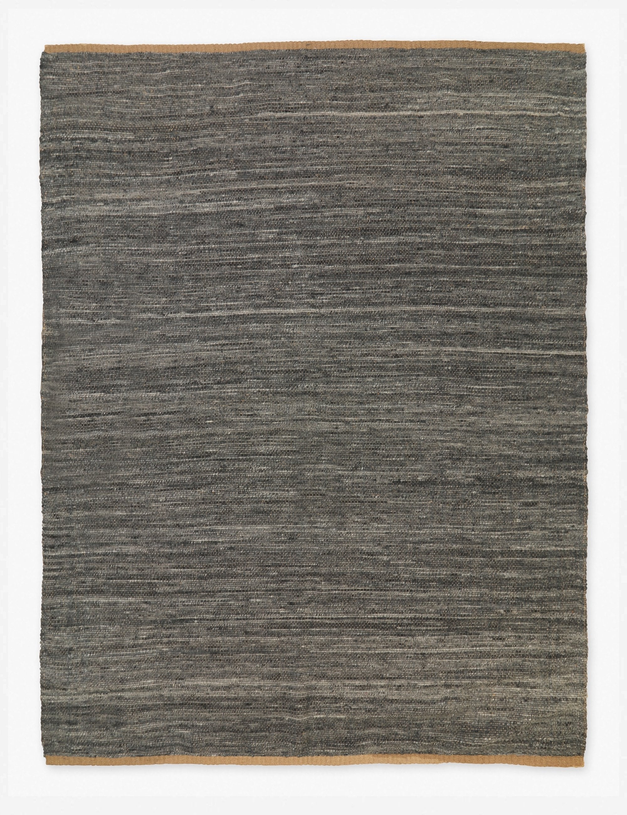 Khloe charcoal gray handwoven jute rug