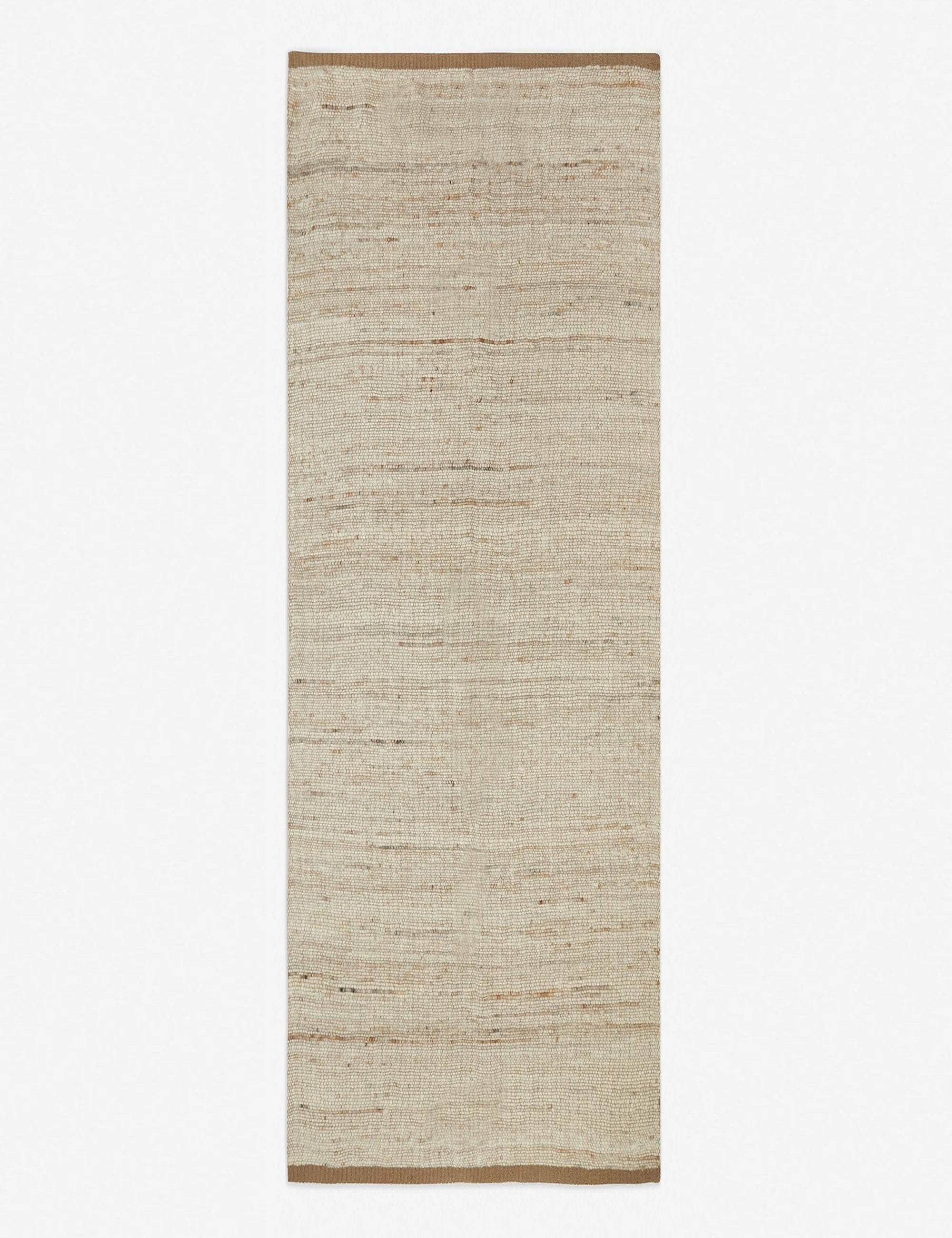 Khloe natural rug in its runner size