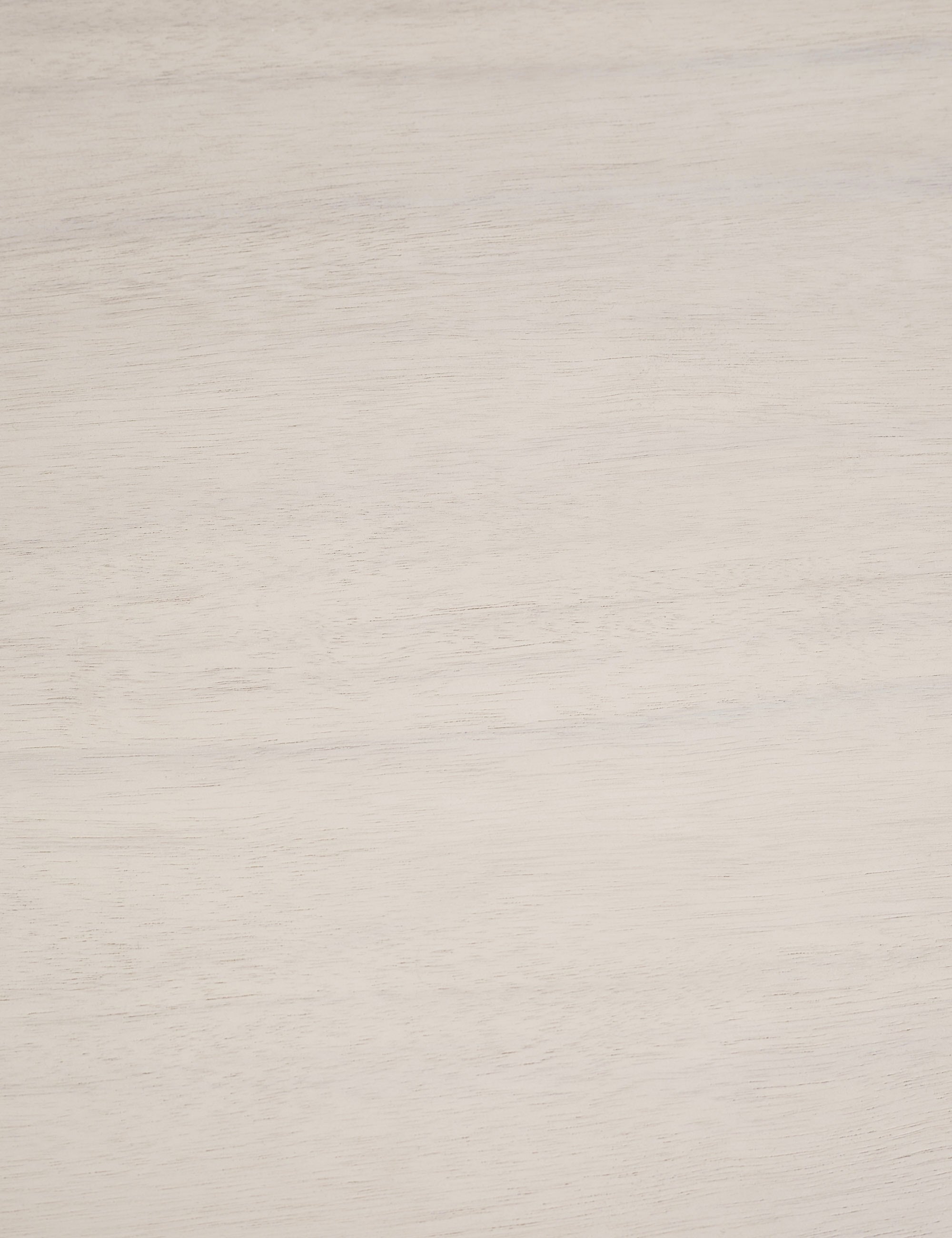 Detailed shot of the White Washed Acadia on the Mojave Round Dining Table
